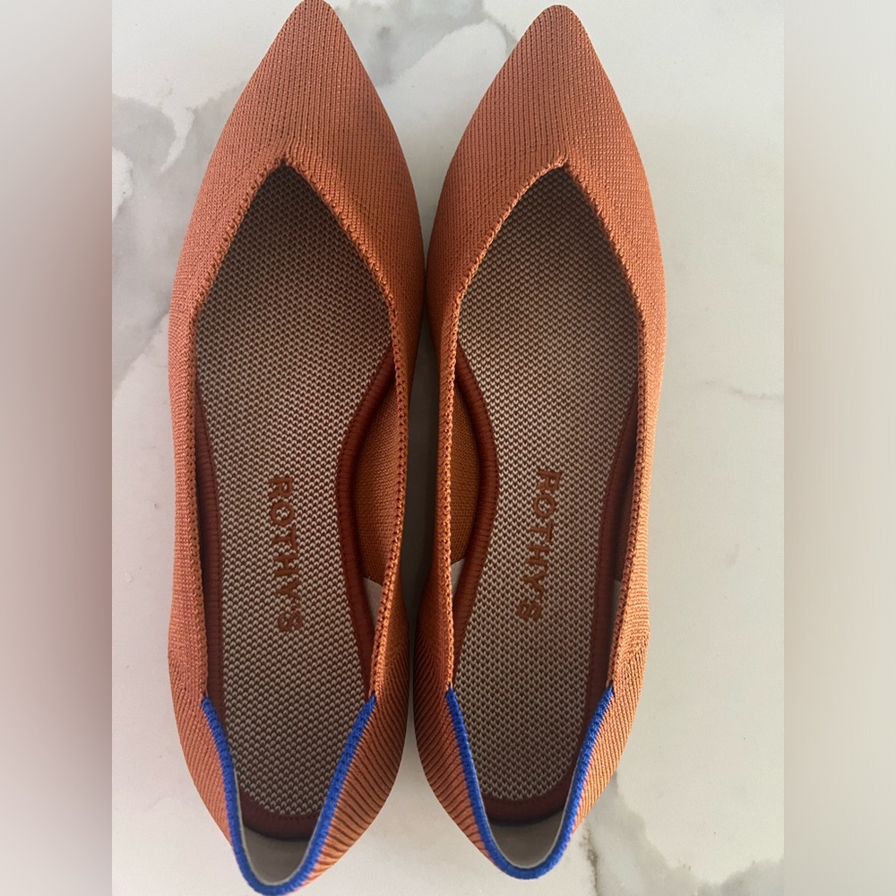 Rothy’s Iconic best seller point flat size 6.5